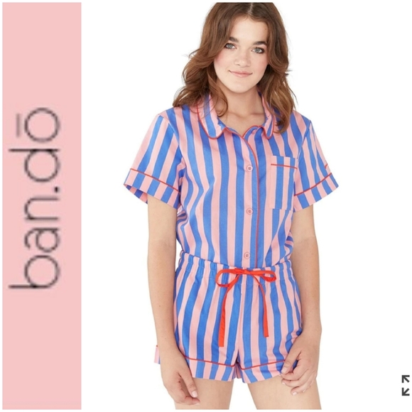 ban.do Other - ban.do Indigo and Sleepy Pink Leisure Sleep Set